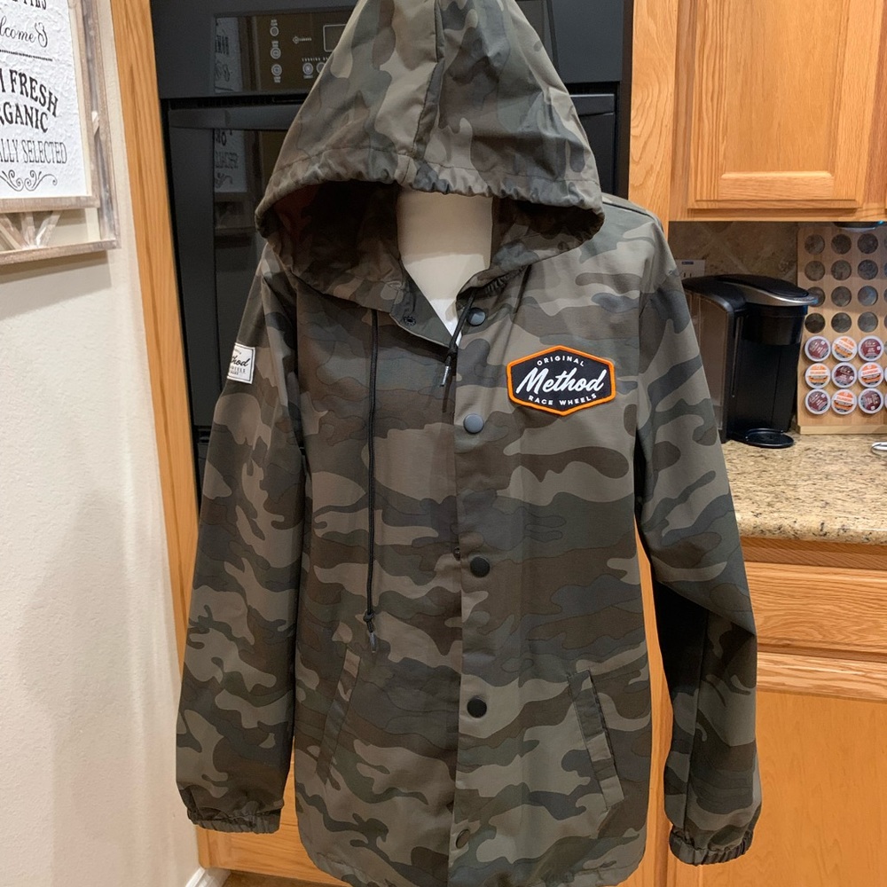 Method Racing OG Jacket Snap-Up Camo - Size Medium